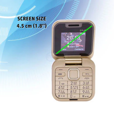 2 Sim Flip Phone With Camera & 4 Languages (PMH1) - Image 6