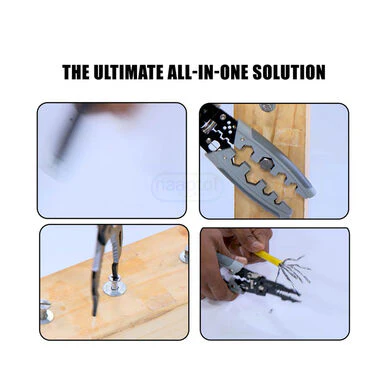 28 In 1 Multifunctional Wire Pliers + Stripper Tool (HT27) - Image 3