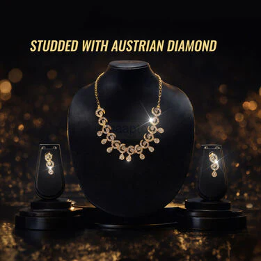 3 Austrian Diamond Necklace Set (3AUD22) - Image 3