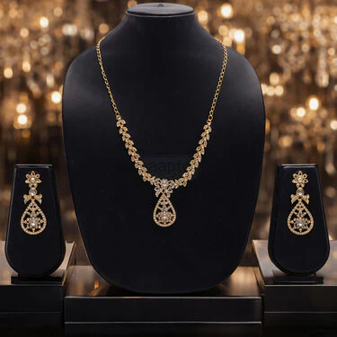 3 Austrian Diamond Necklace Set (3AUD22) - Image 7