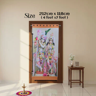 3D Printed Radha Krishna Curtain (CU15) - Image 2