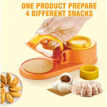 4 in 1 Puri Kachori & Gujiya & Momo-Modak Maker (PKG11) - Image 2