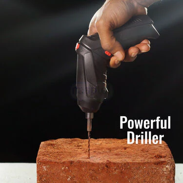 46 Pcs Rechargeable Powerful Cordless Screwdriver With Drill Machine (HT20) - Image 5