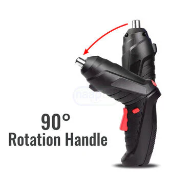46 Pcs Rechargeable Powerful Cordless Screwdriver With Drill Machine (HT20) - Image 6