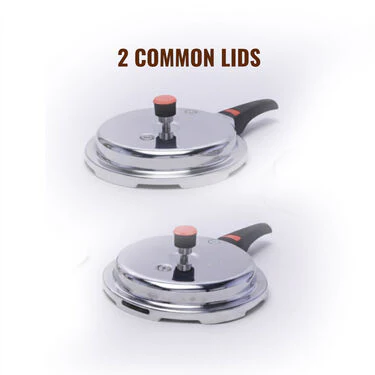 5 ltr + 3 ltr + 2 ltr + 1.5 ltr Pressure Cooker Combo (4PC4) - Image 5