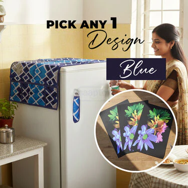 5 Pcs Fridge Cover Set With 10 Free Gifts (5FC7) - Image 4