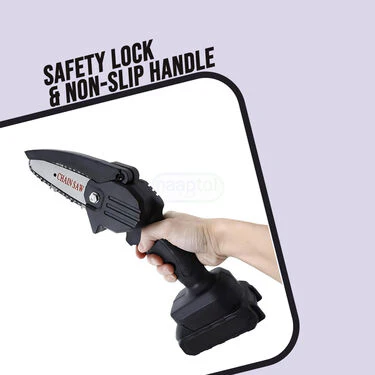 6 Inch Battery Powered Heavy Duty Chainsaw (ET3) - Image 3