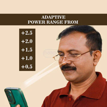 Adaptive Power Pocket Reading Glasses Buy 1 Get 2 Free (3ORG3) - Image 4