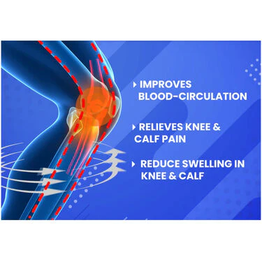 Adjustable Full Sleeve Compression Knee Support (ACN01) - Image 7