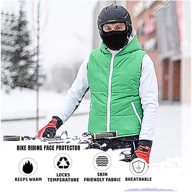 Anti Pollution & Wind Protection Bike Riding Face Protector (APBRFP) - Image 6