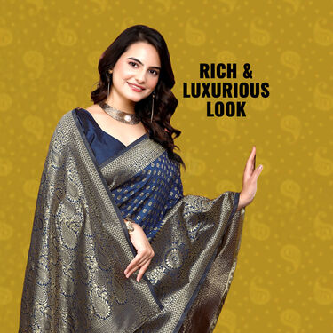 Banarasi Inspired Elegant Sarees - Pick Any 1 (BIS1) - Image 6