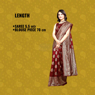 Banarasi Inspired Elegant Sarees - Pick Any 1 (BIS1) - Image 8