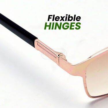 Bifocal Coloured Metal Frame Adaptive Power Reading Glasses Buy 1 Get 1 Free (2BCORGM3) - Image 3
