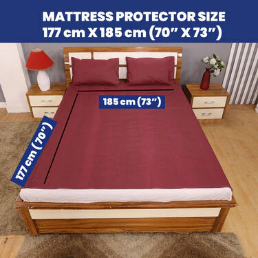 Buy 1 Get 1 Double Mattress Protector Sheet with 2 Pillow Protector Free (DMP6) - Image 7