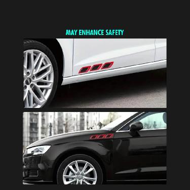 Car Side Sporty Reflectors (CHNCSR) - Image 2