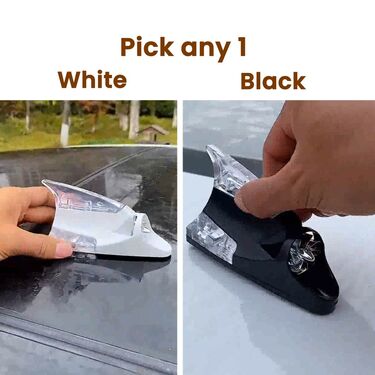 Colorful LED Shark Light For Cars - Works On Wind Power (CWL1) - Image 2