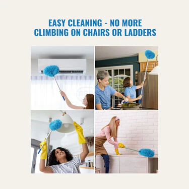 Double Sided Soft Feather Fan Cleaning Duster For Home - Image 10