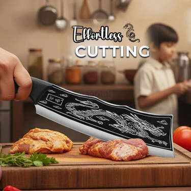Dragon Knife For Meat & Vegetable Cutting (CK3) - Image 4
