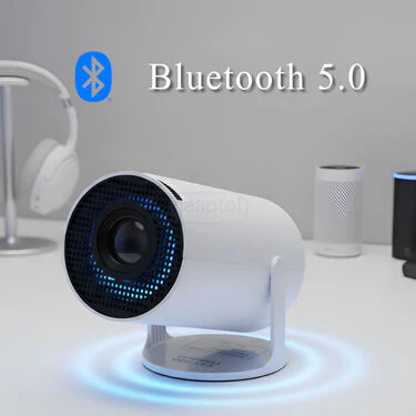 Full HD Ultra Bright Home Cinema Smart Android Projector With Screen Upto 250 Inches (HCP6) - Image 3