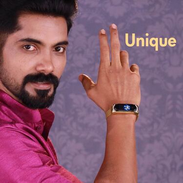 Golden Digital Watch (DW8) - Image 7