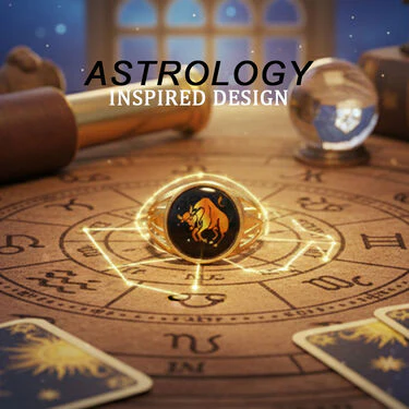 Golden Zodiac Rashi Ring (ZR1) - Image 3