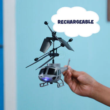 Hand Sensor Army Helicopter Toy with Lights (HSMH) - Image 6