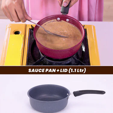 Mega 10 Pcs Ceramic Coating Nonstick Cookware Set (10CCNC1F) - Image 5