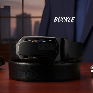 Mens Auto Lock Belt With Free Sunglasses (LBSG) - Image 2