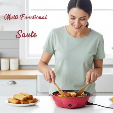 Mini Electric Frying Pan (EFM14) - Image 2