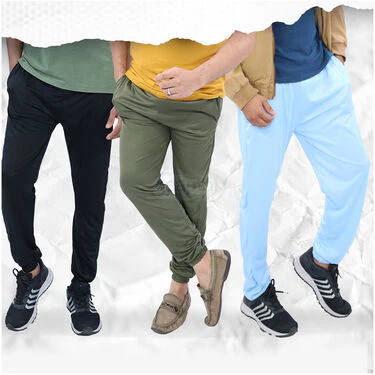 Pack Of 3 Mens Comfortable Joggers (3SPT7) - Image 2