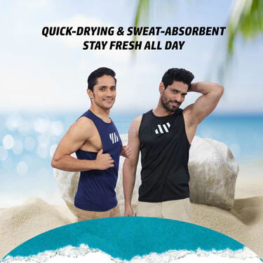 Pack Of 5 Sleeveless Vests For Men (5SL2) - Image 5
