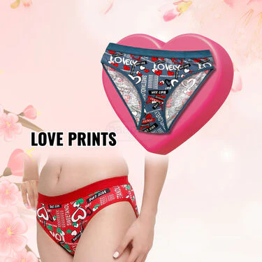 Pack of 7 Dailywear Love Printed Panties (7LPP) - Image 4