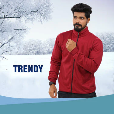 Pick Any 1 Fleece Jacket with Digital Watch And Wallet Free (1FJ9) - Image 6