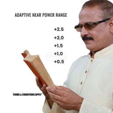 Rimless Adaptive Power Coloured Reading Glasses B1G2 Free (3CORG) - Image 7
