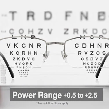 Rimless Adaptive Power Reading Glasses B1 G2 Free (3RG1) - Image 6