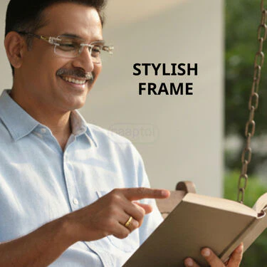 Rimless Adaptive Power Reading Glasses B1G2 Free (3ORG10) - Image 5