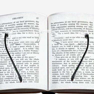 Rimless Adaptive Power Bifocal Reading Glasses B1G1 (BORG4) - Image 6