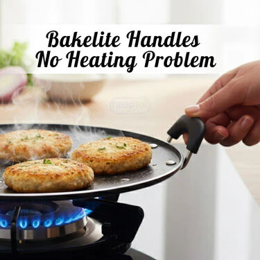 Round Nonstick Multipurpose Tawa (1RPT2) - Image 3