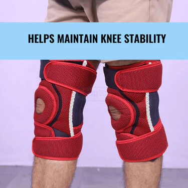 Silicon Knee Support For Pain Buy1 Get1 Free (KS02) - Image 3