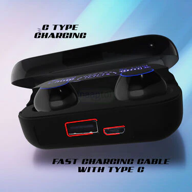 Smart Bluetooth Watch With Free Bluetooth Earbuds With Inbuilt Powerbank (BCSW30) - Image 8