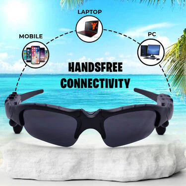 Smart Sunglasses With Free Digital Watch (TWS92) - Image 3