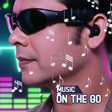 Smart Sunglasses With Free Digital Watch (TWS92) - Image 4