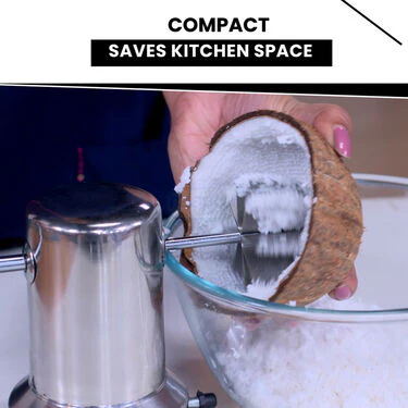 Stainless Steel Coconut Scrapper (SCS1) - Image 5
