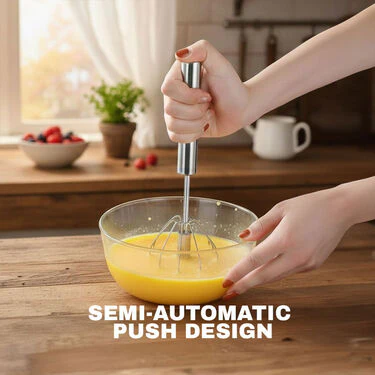 Stainless Steel manual Hand Blender & Whisker (HB3) - Image 2