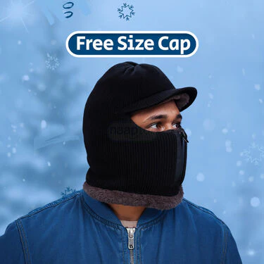 Warm Thick Woolen Winter Skull Cap (WWC1) - Image 4