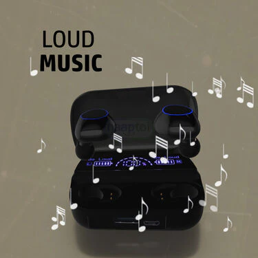 Wireless Bluetooth Earbuds With Free 3 Type C Fast Charging Cable (TWS61) - Image 4
